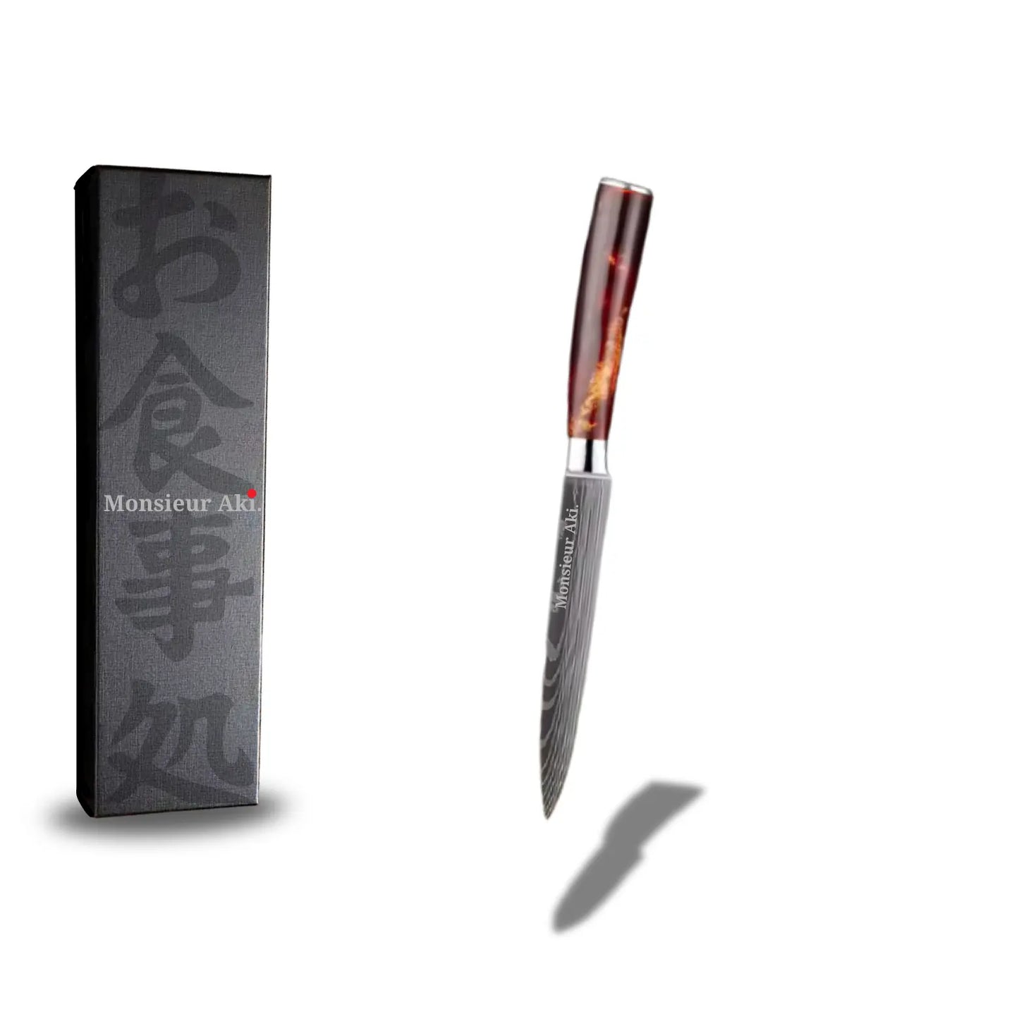 Set de 7 couteaux japonais Monsieur Aki – Chef Sapporo – Acier