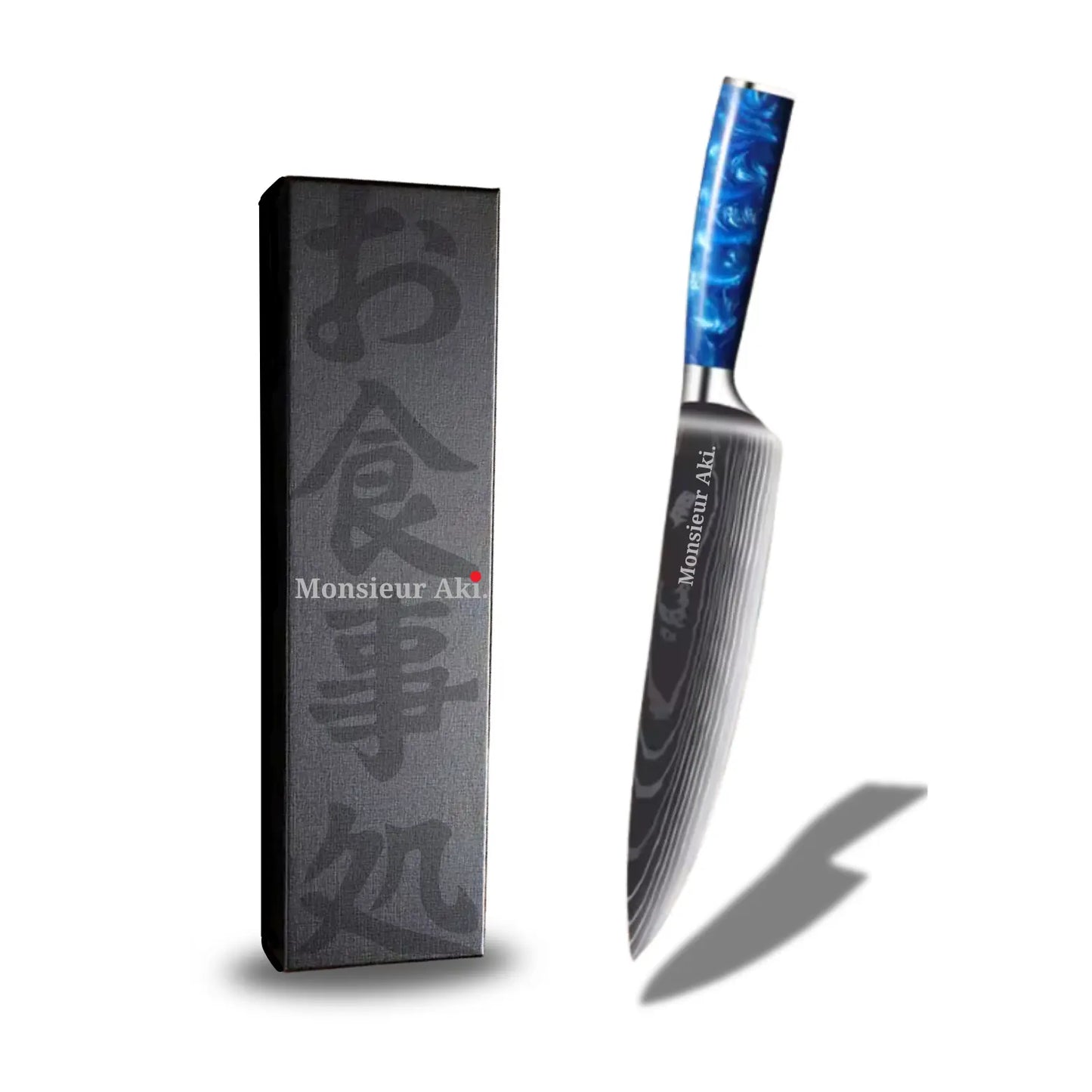 Set de 3 couteaux japonais Monsieur Aki – Osaka – Acier