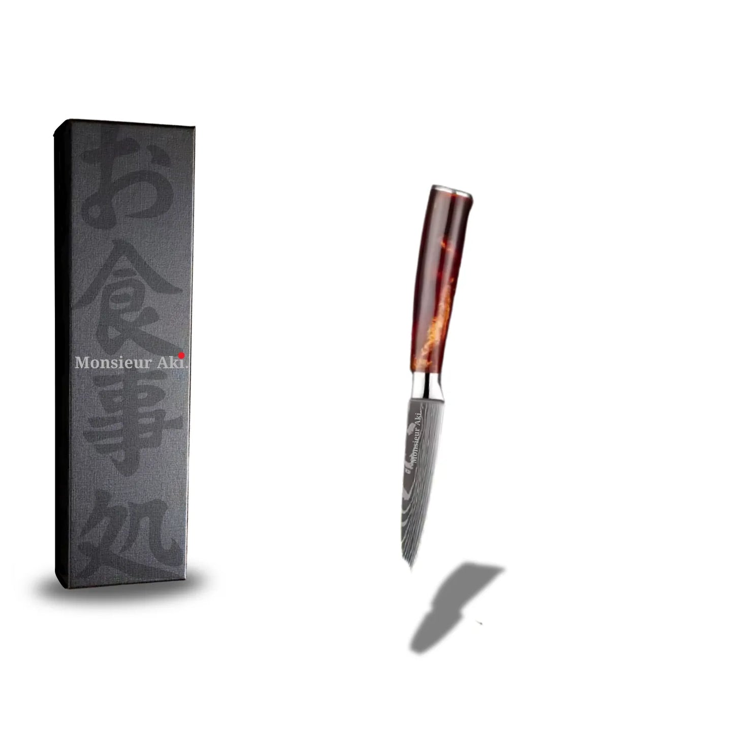 Set de 7 couteaux japonais Monsieur Aki – Chef Sapporo – Acier