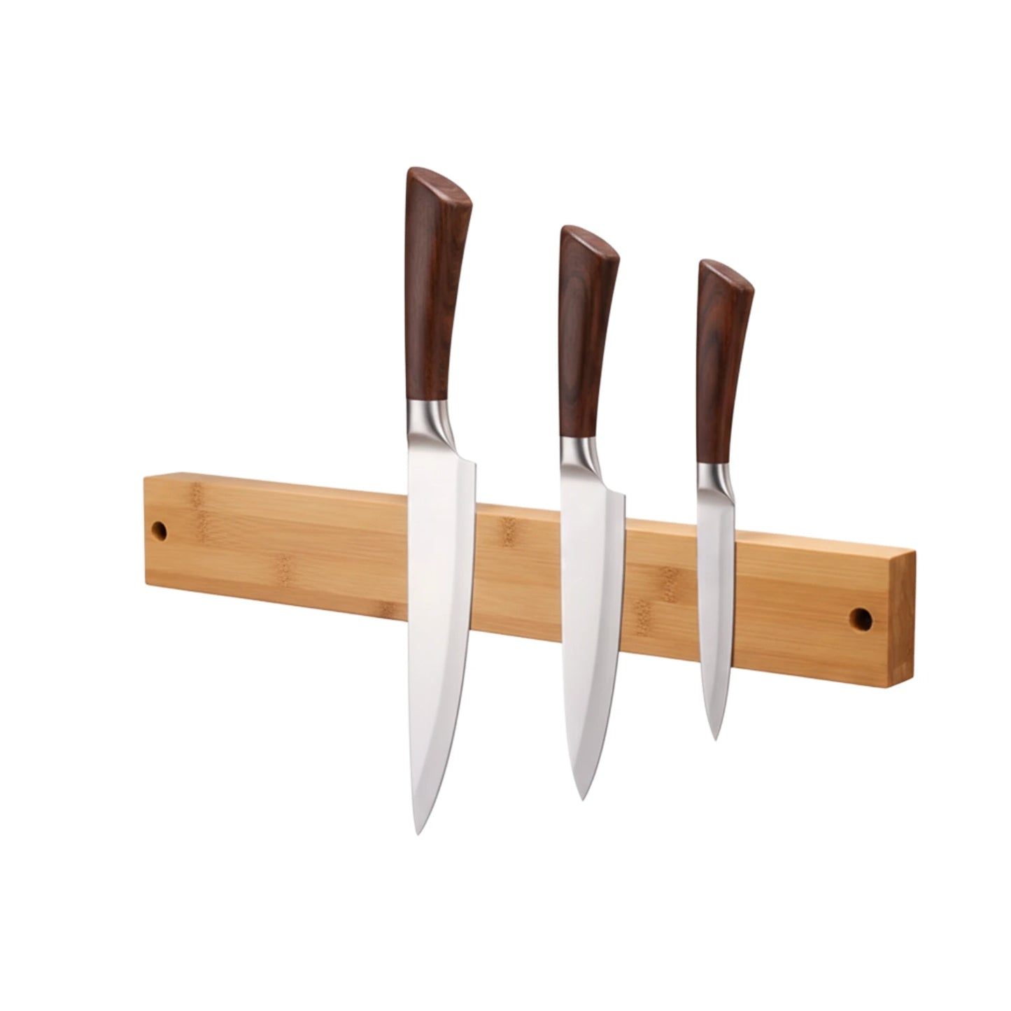 Support mural magnétique pour couteaux