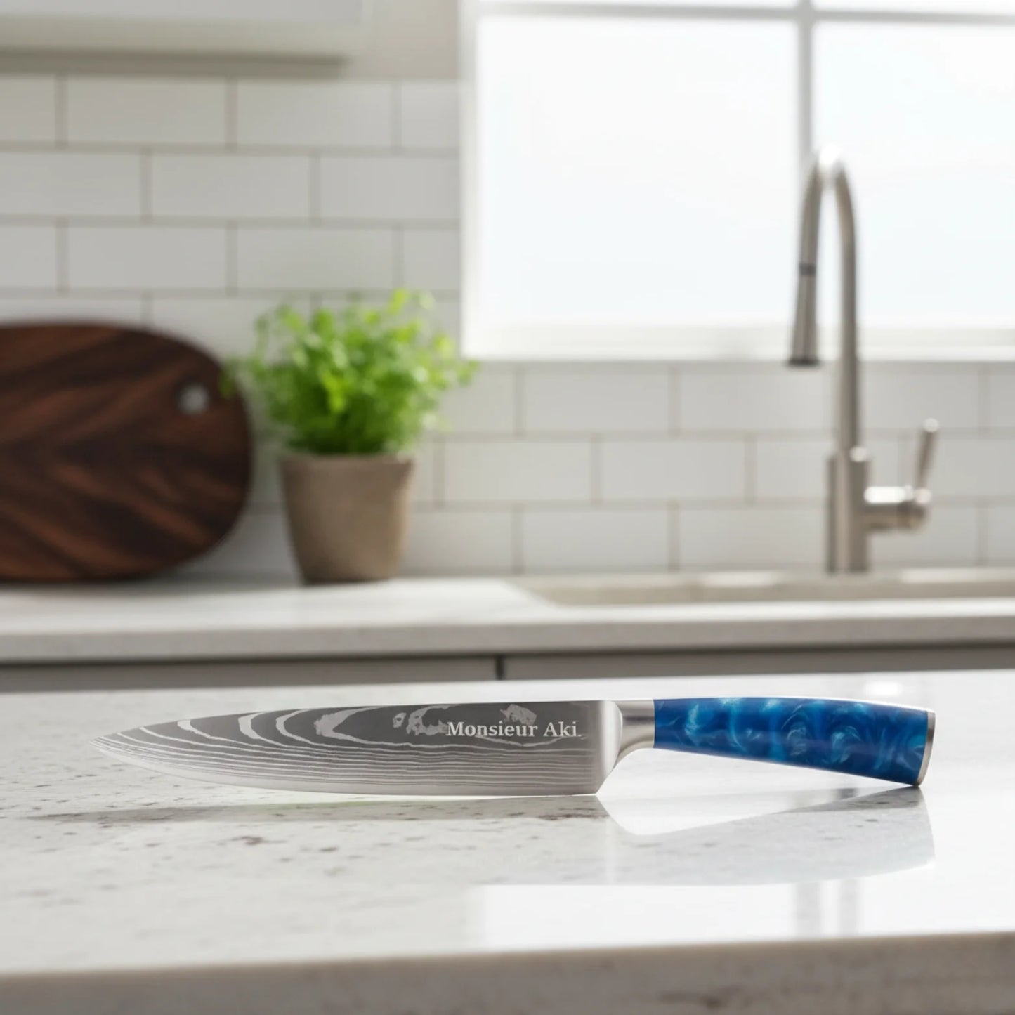 Set de 5 couteaux japonais Monsieur Aki – Osaka – Acier